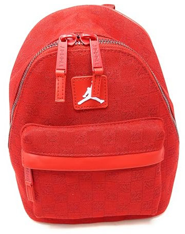 Nike Jordan MA0758-R78 Red Monogram Backpack Medium Size O/S, red, M