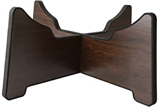 NULYLU Abnehmbarer Stahlzungen Trommelbodenhalter Stabiler Zungentrommelständer Braun Leicht zu Montieren für Steel Tongue Drum für Kinder