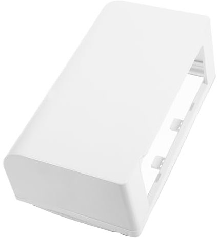 POPETPOP Caja De Enchufe Impermeable Doble PosicióN Con Funda Adhesiva Resistente Para BañO Cocina Sala De Estar ProteccióN Contra Salpicaduras FáCil InstalacióN