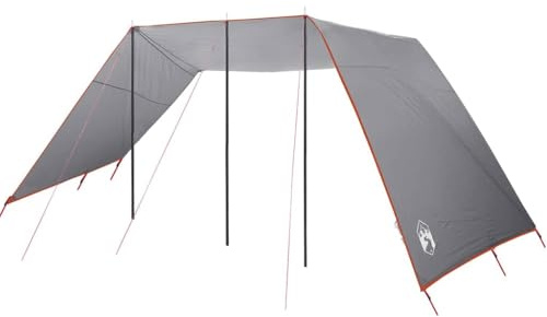 vidaXL Toldo Resistente al Agua con Techo, Jardín y Terraza, Materiales Modernos Impermeables, Toldos Camping Portátiles, Sombra Fácil para el Verano