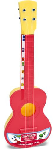 Bontempi | NylonHarmony - Klassische Gitarre | mit 4 Nylonsaiten für sanfte und harmonische Klänge