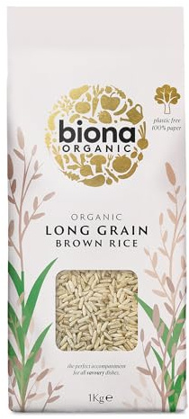 Biona Organic Long Grain Brown Rice, 1 kg