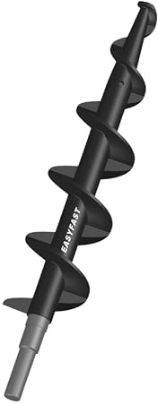 VIS SANS FIN, En Composite Surmoulé Sur Axe en Inox, Accessoire pour Applicateur Rapide de Joint Mortier EASYFAST®, Outil Maçonnerie Pierres et Briques