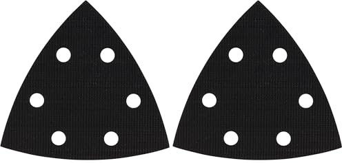 Bosch Professional 1x Schleifplatte (für Bosch-Dreieckschleifer PDA 100 und PDA 120 E, 93 mm, Zubehör Multifunktionswerkzeug) (Packung mit 2)