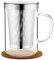 AOOTE Verre à Thé Tout en un 500 ML, Tasse à Thé en Verre Borosilicate, Verre à Thé Avec Couvercle et Passoire, Pour le Thé Noir, Thé Vert, Thé Aux Fruits, Sachets de Thé, Café, Boissons