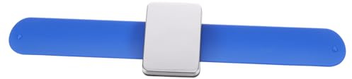 HAWILLOSCH Magnetarmband Mit Magnetverschluss Aus Silikon Blau Zum Aufbewahren Von Haarspinden Und Haarspangen Bequemes Slap-band Für Friseurbedarf