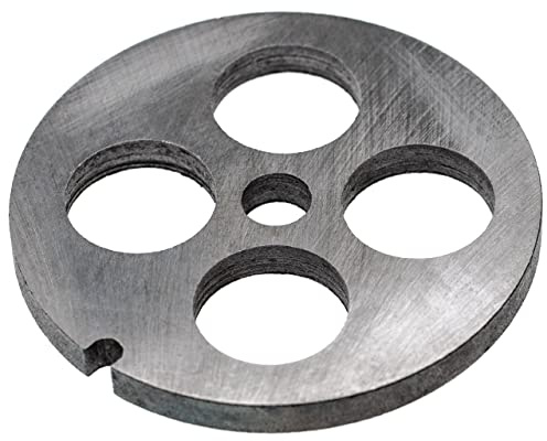 vhbw piastra forata 32 compatibile con Caso tritacarne - diametro fori 28mm, foro centrale 13,4mm, acciaio