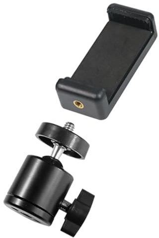 Trípode de mesa ajustable para cámara con brazo flexible y cabeza de 1/4 pulgadas para transmisión en vivo, trípode de mesa de fotografía