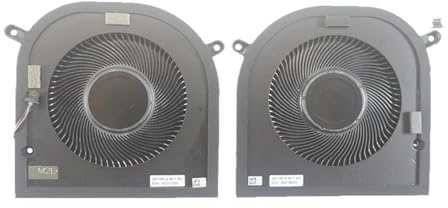 Ventilateur De Refroidissement for Processeur Et Carte Graphique D'ordinateur Portable, Compatible avec Dell Precision 5750, 5760 Et 5770(CPU GPU Fan)