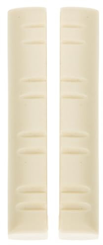 2 Piezas Tuerca de Repuesto para Mandolina Color Blanco, ABS | Accesorio para Cuerdas de Mandolina, Reduce Ruido y Mejora Sustain, Ligero, para Amigos y Familias