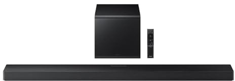 Samsung Q-Series Soundbar (HW-QS700F), 3.1.2 ch Subwoofer, with Wireless Subwoofer, Wireless Dolby Atmos, Q-Symphony, SpaceFit Sound Pro, Adaptive Sound, Movie & Gaming
