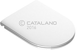 Catalano - Sedile WC Copri Water Soft-Close per SEIR Sfera E Zero in Resina INALTERABILE Bianco Copri Vaso - CAT5ZECOF00