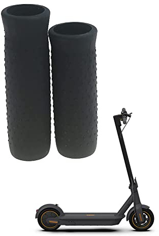 Fututech Housse de Guidon pour Segway Ninebot Max G30 Couvercle de Poignée en Silicone Trottinette Etui de protection Pièces de rechange Accessoires Scooter Electrique