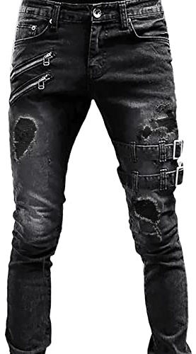 Jean Homme Vintage Slim Jeans Avce Poches De Travail Salopette Jeans Pantalon En Denim Casual Automne Denim Coton Hip Hop Lâche Travail Pantalon Pantalon De Travail Homme Jean