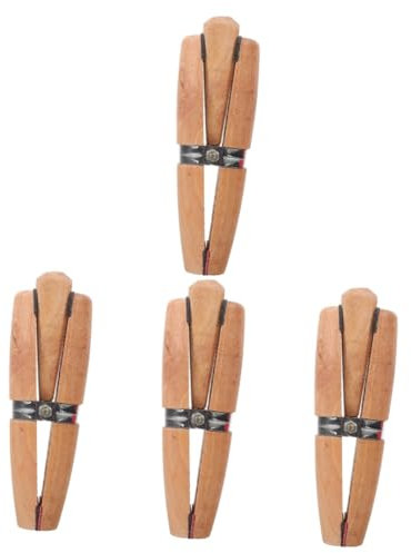 NUOBESTY 4stücke Polishing Repair Clamp Holzring-klemme Für Schmuckherstellung Bearbeiten Polieren Und Reparieren Von Ringen Mit Sicherem -verschluss Schonende Oberfläche