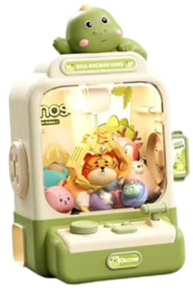 Luwecf Máquina de para niños, Peluche de Agarre, Juguete dispensador de, Juguete expendedor de Dulces, Verde