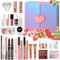 Beauté 26 Pièces Coffret de Noël, Kit cosmétique complet avec ombres à paupières, fond de teint, correcteur, brillant à lèvres, blush et eyeliner, kit cadeau de Noël pour les femmes et les filles