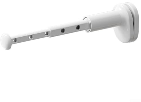 Estante telescópico de secado para interiores, marco de ventana, colgador de ropa, solución eficiente de ahorro de espacio para ropa húmeda y toallas