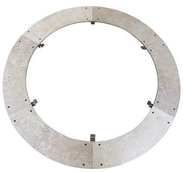 Brasonfire Anneau en Pierre pour brasero Ø 85 cm, Barbecue extérieur à Bois et Accessoires, 100% Fabrication Française