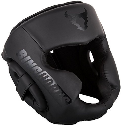Venum Ringhorns Unisex Charger Kopfschutz, Schwarz Schwarz,Einheitsgröße EU