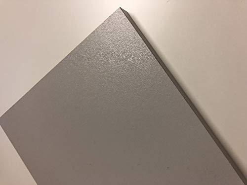 Pack of 4 Grey Textured MELAMINE FACED CHIPBOARD 15mm 600 x 229mm (9)