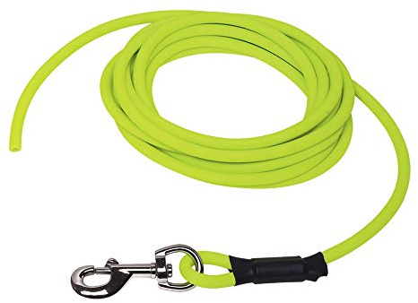 Nobby Schleppleine Cover rund, neon gelb L: 10 m, Ø 8 mm, 1 Stück