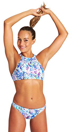 Arena Rulebreaker Think Crop - Top Bikini da Donna, per Atletica, Sport, Nuoto