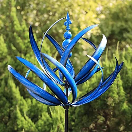Eastuy Gardenn Wind Spinner, Metal Wind Spinners For Yard And Gardenn, Harlow Wind Spinner, Outdoor Wind Sculptures Spinners With Stake, Yard Art Gardenn Lawn Decor