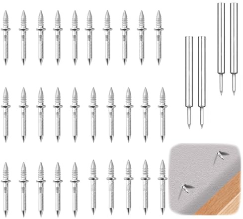 400 Pièces Clous Sans Couture Set, Clou Double, Clous Plinthe Galvanisés | Couture à Double Tête, Clou à Double Tête, Pour Plinthes, Canapés, Tables De Chevet Et Autres Meubles
