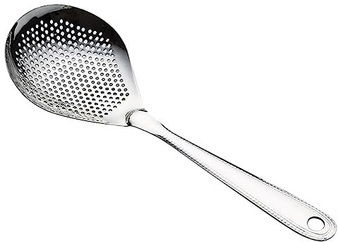 sieb aus edelstahl Siebkelle Fettlöffel Lebensmittelsieb Backsieb küchenlöffel löffel groß Filter Küchengeräte Schaumlöffel aus Edelstahl Rostfreier Stahl Abschäumer Skimmer Metall