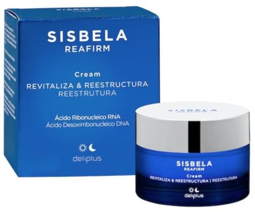 Ansiktskräm återupplivar och återuppbygger Sisbela Reafirm 50 ml med ribonukleinsyra RNA alla hudtyper. Deliplus