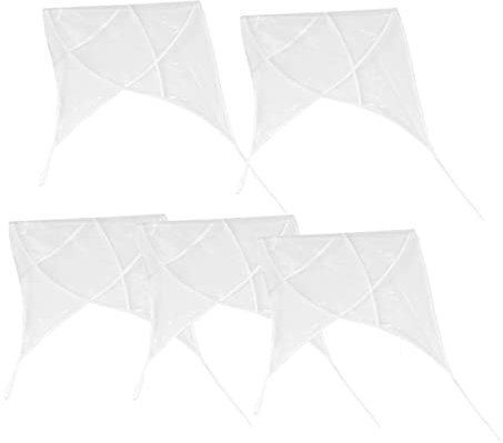 TOGEVAL Transparente Regenhüte aus Polyethylen 5 Stück-pack mit Breiter Krempe Regenschutz für Damen Winddichte Kopfbedeckung für Regentage und Outdoor