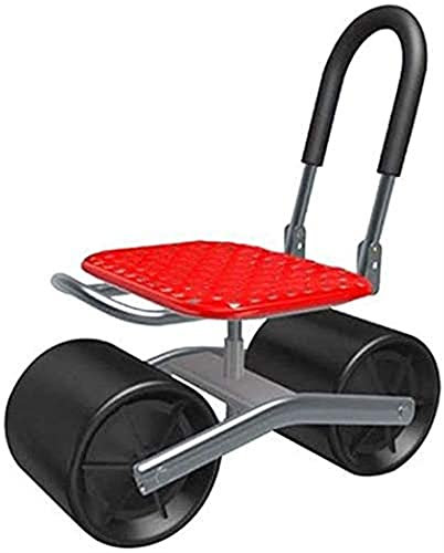 360° drehbarer Sitz, rollender Arbeitssitz, Mobilitätshilfe, Heim- und Gartenwagen mit Rädern | Lindert Schmerzen beim Bücken, Knien und Krabbeln | Perfekt für Garten- und Haushaltsaufgaben – Hauszu