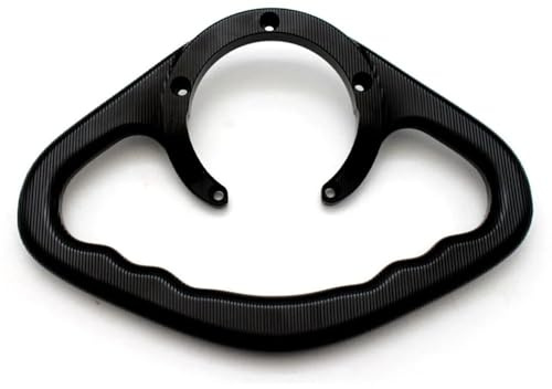 TTADINUDD Motorrad Haltegriff Für Beifahrer Hinten Für KA&was&AKI Z800 Z1000 ER-6N ER-6F Z1000SX ZX-6R 636 ZX-10R ZZR1400 GT1400 Passagier Griff Gas Tank Armlehne Handgriffe(Black)