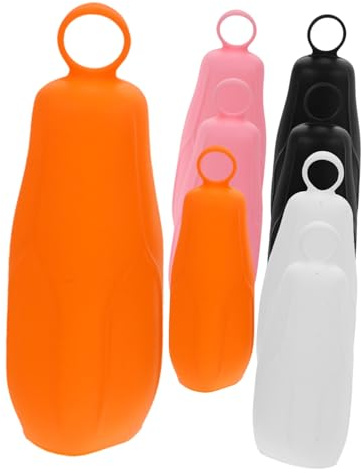 FOMIYES Manicotti per Bottiglie in Silicone Antileak da Viaggio, Set da 8 Pezzi Copribottiglia Ricaricabile, Custodie Morbide per Piccoli Flaconi Cosmetici, per Articoli da Toeletta