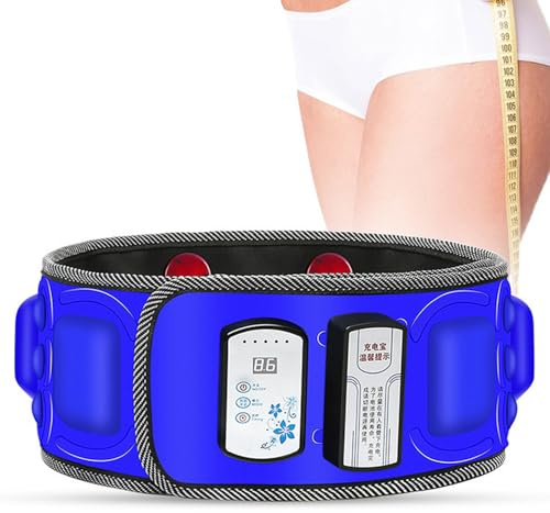 Axazcs Cinturón de Adelgazamiento con Masaje para la pérdida de Peso de la Barriga, Abdomen y Cadera, Mejora el Flujo sanguíneo.