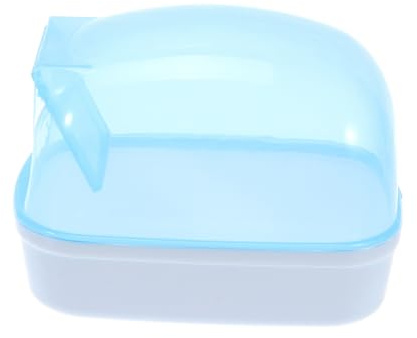 GALPADA Bañera para Hámster y Animales Pequeños, Lavabo De Plástico, Color Aleatorio, Tamaño Compacto, Uso En Hábitat y Cuidado De Mascotas Pequeñas