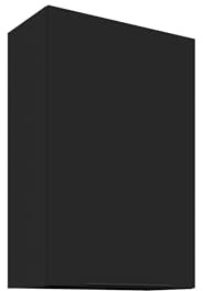 Kuechen-preisbombe Küchen Hängeschrank 60 cm Siena Schwarz Küche Küchenzeile Küchenblock 90 cm hoch