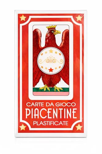 Generico Carte da Gioco Piacentine 100% Plastificate – Mazzo Italiano per Briscola Scopa Tressette