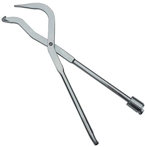 HAUTMEC Brake Spring Pliers, Drum Brake Tool Kit, Double-Ended Carbon Steel Construction, Spring Installer & Remover Tool, Universal Brake Adjusting Pliers for Most Cars HT0013-AP