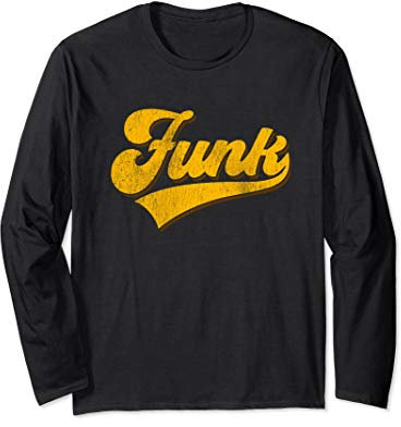 Vintage Style Soul Music / Retro Dancing 80s Disco - Funk Langarmshirt