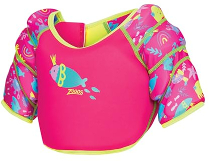 Zoggs Sea Queen Water Wings Vest,Pink,2-3 years (15-18 kgs)
