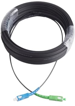 JPVLCNDJ Cavo in fibra ottica SC a UPC SC Cavo di prolunga for esterni monomodale ottico a 1 nucleo Cavo patch simplex 20M/30M/40M/50M/60M/70M(20M)