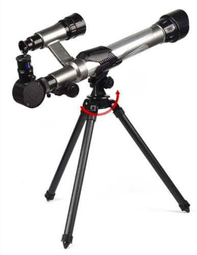 Kinderteleskop – Astronomisches Monokular Mit Stativ, Tragbares Reiseteleskop | Leistungsstarke Optik Für Mond-, Stern- Und Planetenbeobachtung, Frühes Wissenschaftliches Mint-Lernspielzeug, Astronom