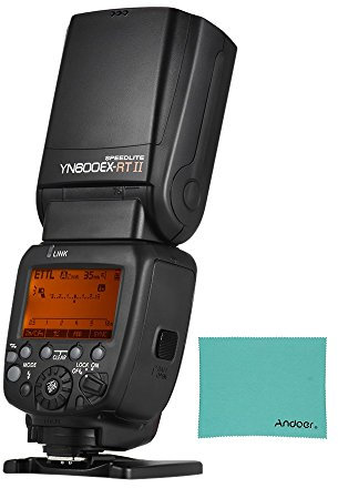 YONGNUO YN600EX-RT II Flash Professionnel créatif TTL Master Flash Speedlite 2.4G sans Fil 1/8000s HSS GN60 pour Voiture/Zoom Manuel pour Appareil Photo Canon comme 600EX-RT YN6000 EX RT II