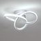 Osairous Plafonnier LED Moderne, 22W 2500LM Luminaire Plafonnier Blanc Chambre,Lampe de Plafond Cuisine en Aluminium pour Balcon Salon Couloir, Blanc Froid 6500K, Dia 25cm