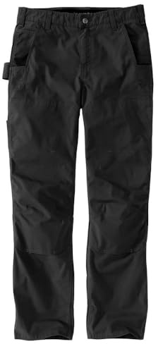 Carhartt Homme Steel Rugged Utility Work Pant Pantalon Utilitaire de Travail, Black, W34/L34