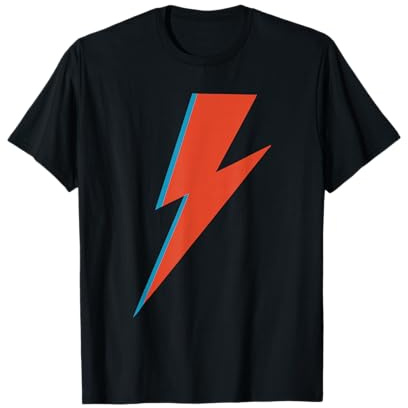 Rayo usado por Ziggy Rock Classic Music Sane 70s Camiseta