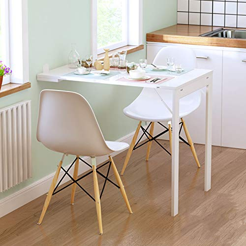 GXXINGIN Klappbarer, an der Wand montierter Klapptisch, Computertisch/Esstisch/Bar, unsichtbarer Wandtisch, multifunktionaler Klapptisch, nach dem Zusammenklappen verfügbarer Bilderrahmen/eine Tafel,