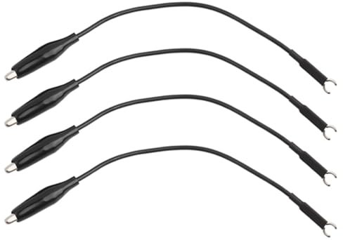 Culnflun Oscilloscope Probe Accessories, Oscilloscope Accessories RoHS Standard Lightweight Pack of 4 Oscilloscope Probe Ground Lead